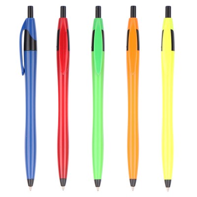 china zhejiang manufacturer plastic bic ballpoint pen with company customized logo