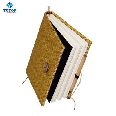 custom promotion leather custom school notebook.